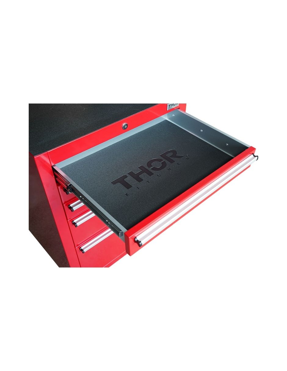 GABINETE DE HERRAMIENTAS CON 5 COMPARTIMENTOS ROJO HTC2405RC