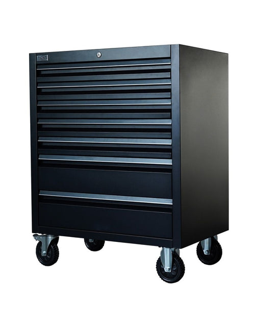 CAJA DE HERRAMIENTAS THOR 7 COMPARTIMENTOS NEGRO HTC307PC
