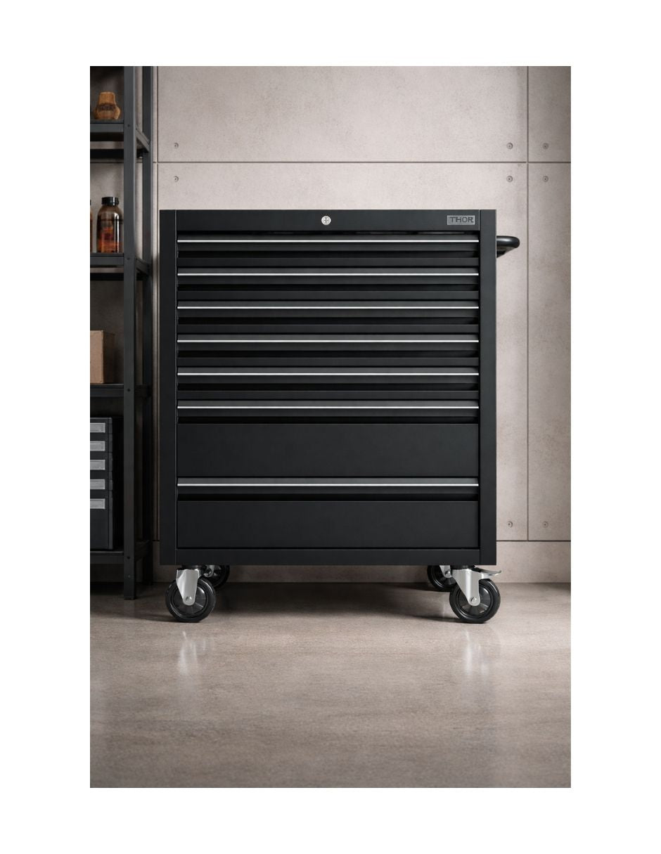 THOR GABINETE DE HERRAMIENTAS 76 CM EN ACERO NEGRO
