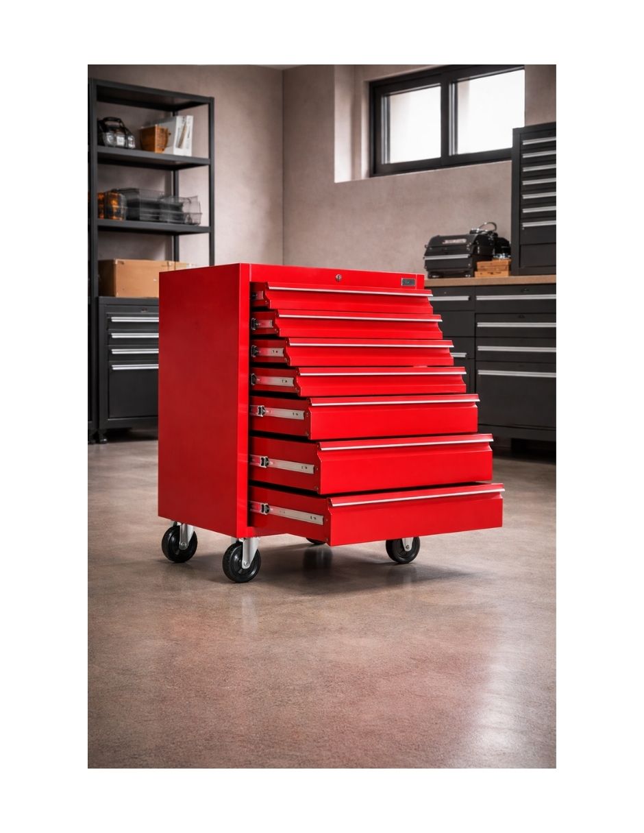 THOR GABINETE DE HERRAMIENTAS 76 CM EN ACERO ROJO