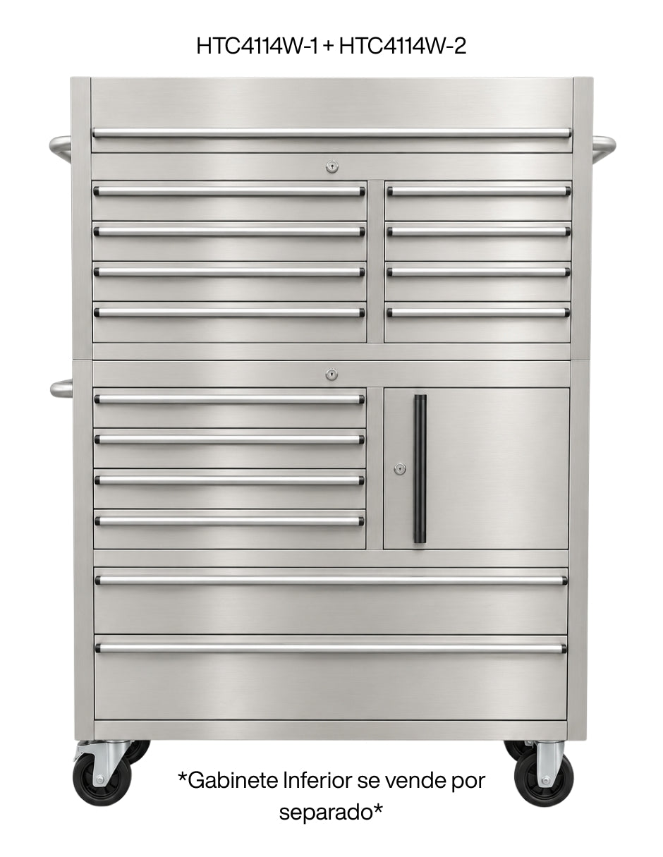 THOR GABINETE HERRAMIENTAS SUPERIOR 104 CM ACERO INOXIDABLE
