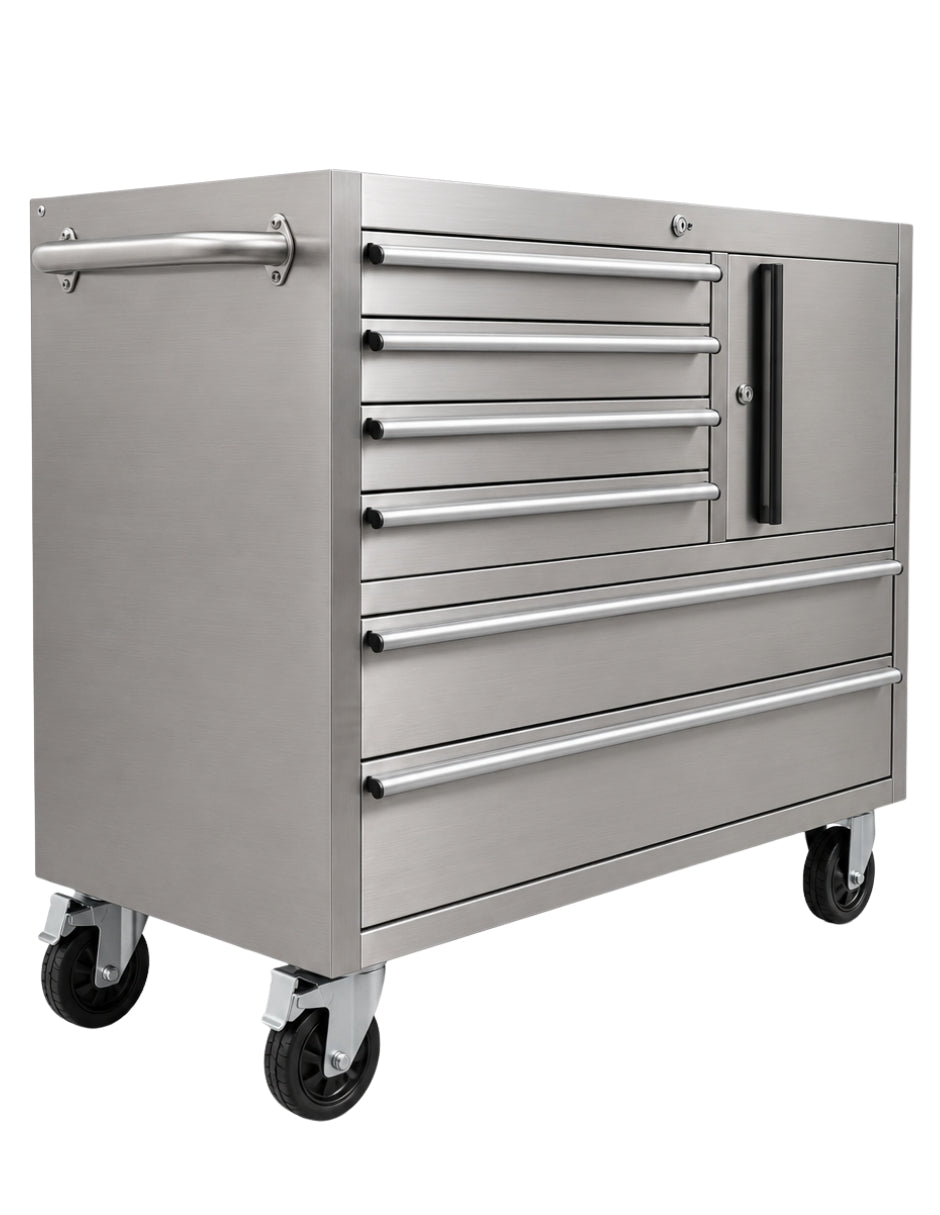 THOR GABINETE HERRAMIENTAS INFERIOR 104 CM ACERO INOXIDABLE