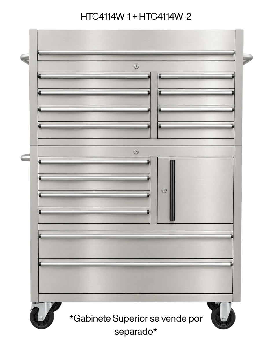 THOR GABINETE HERRAMIENTAS INFERIOR 104 CM ACERO INOXIDABLE