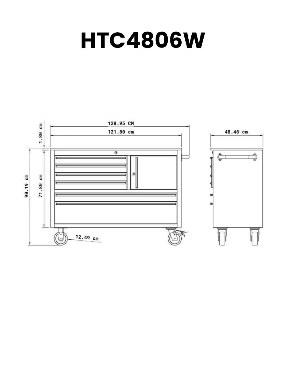 GABINETE PROFESIONAL DE THOR KITCHEN HTC4806W