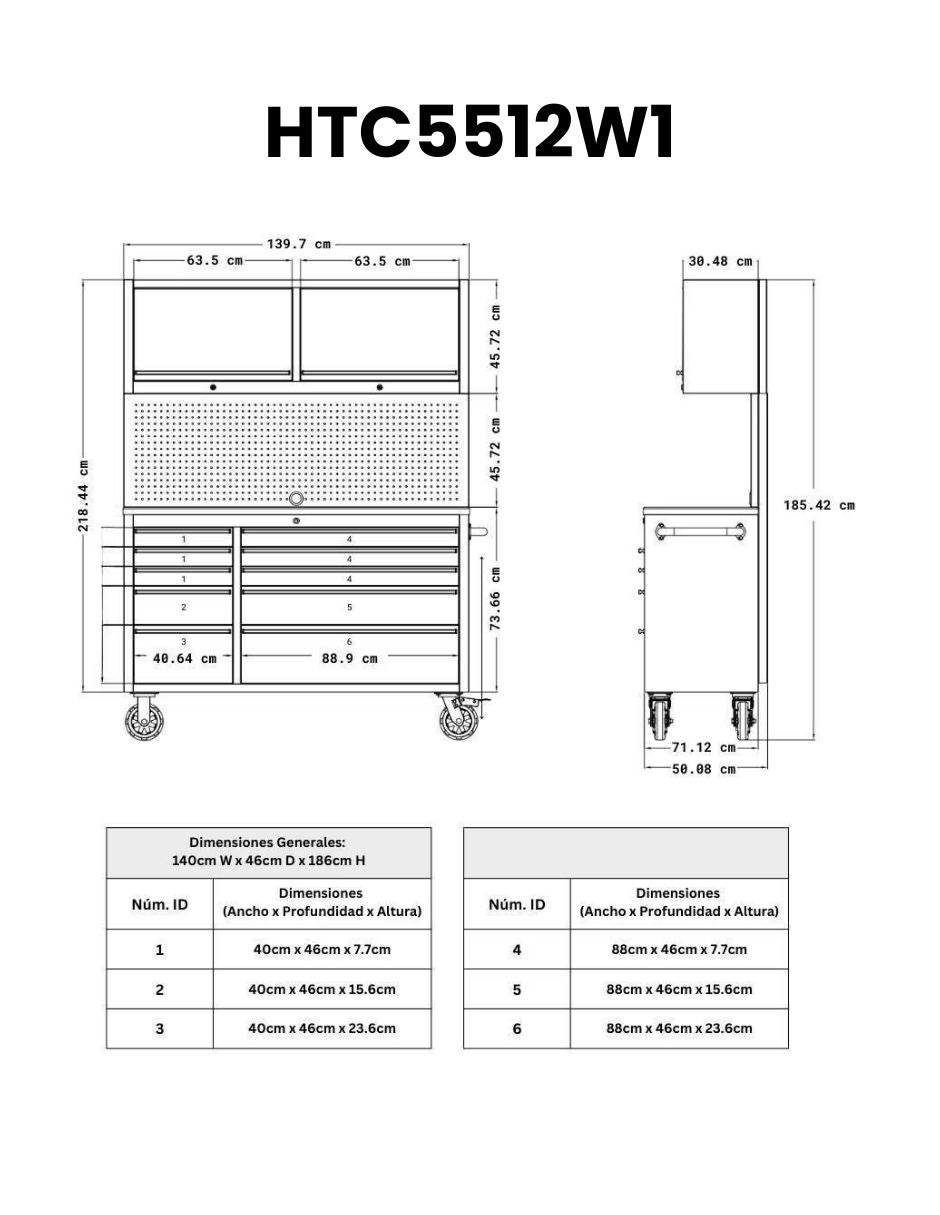 GABINETE PROFESIONAL DE THOR KITCHEN HTC5512W