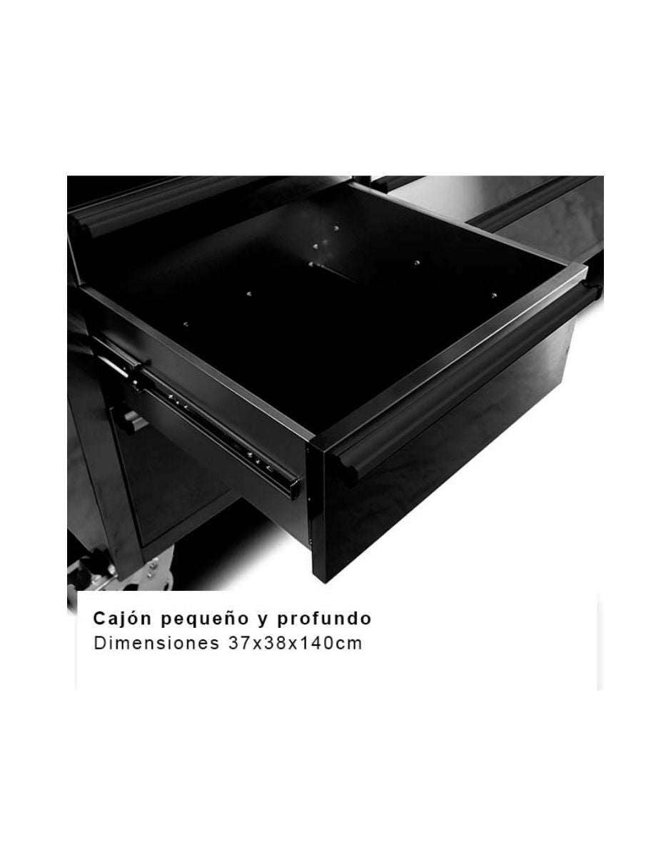 GABINETE DE ACERO INOXIDABLE PARA HERRAMIENTAS 18 CAJONES INCLUYE SUPERIORES HTC7218PC