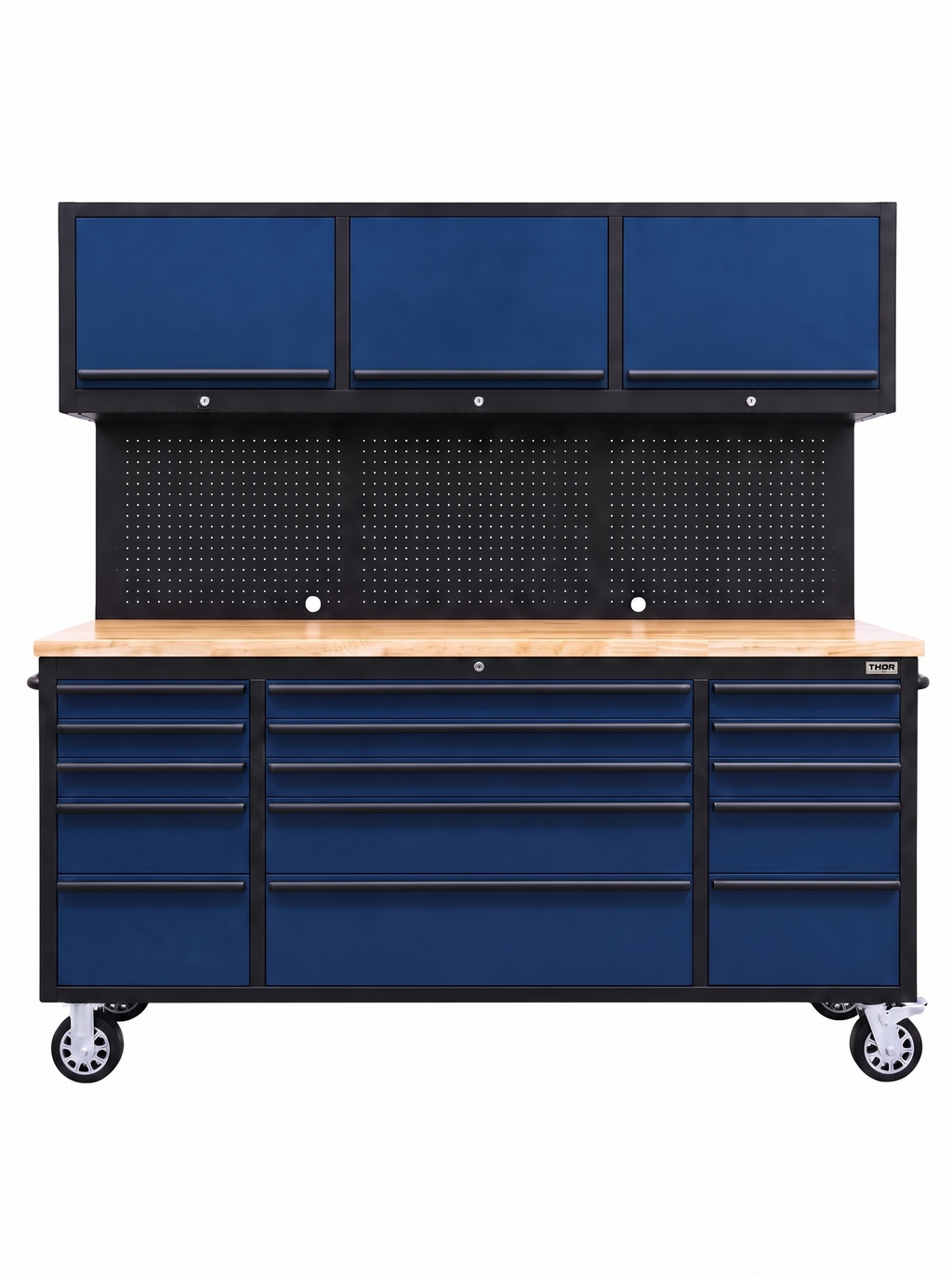 Thor Gabinete de Grado Industrial 183 cm en Acero Azul Marino