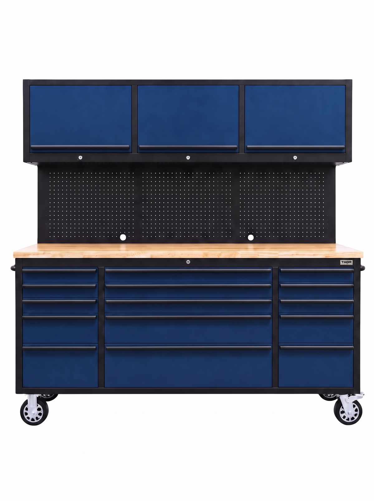 Thor Gabinete de Grado Industrial 183 cm en Acero Azul Marino