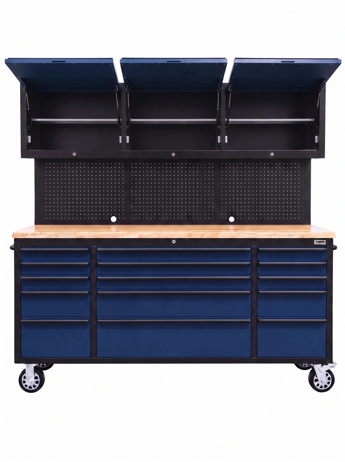 Thor Gabinete de Grado Industrial 183 cm en Acero Azul Marino