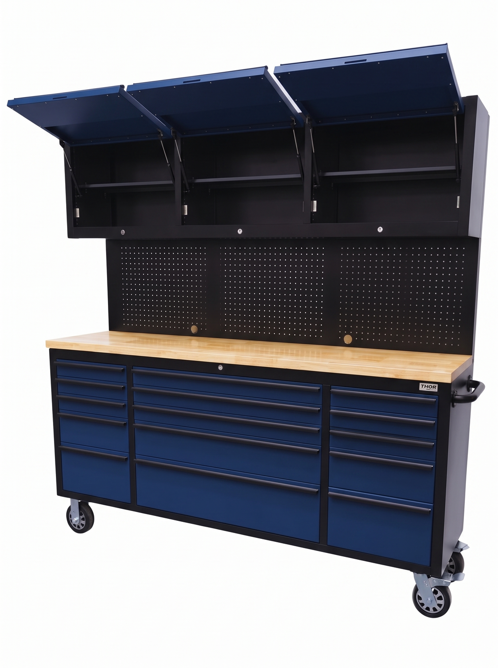 Thor Gabinete de Grado Industrial 183 cm en Acero Azul Marino