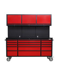 THOR GABINETE DE GRADO INDUSTRIAL 183 CM EN ACERO ROJO